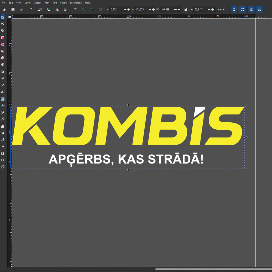 KĀ SAGATAVOT DIZAINU APDRUKĀŠANAI - Kombis