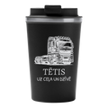 Lāzergravēta termo krūze / pudele "Tētis – uz ceļa un dzīvē"