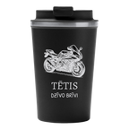 Lāzergravēta termo krūze / pudele "Tētis dzīvo brīvi"
