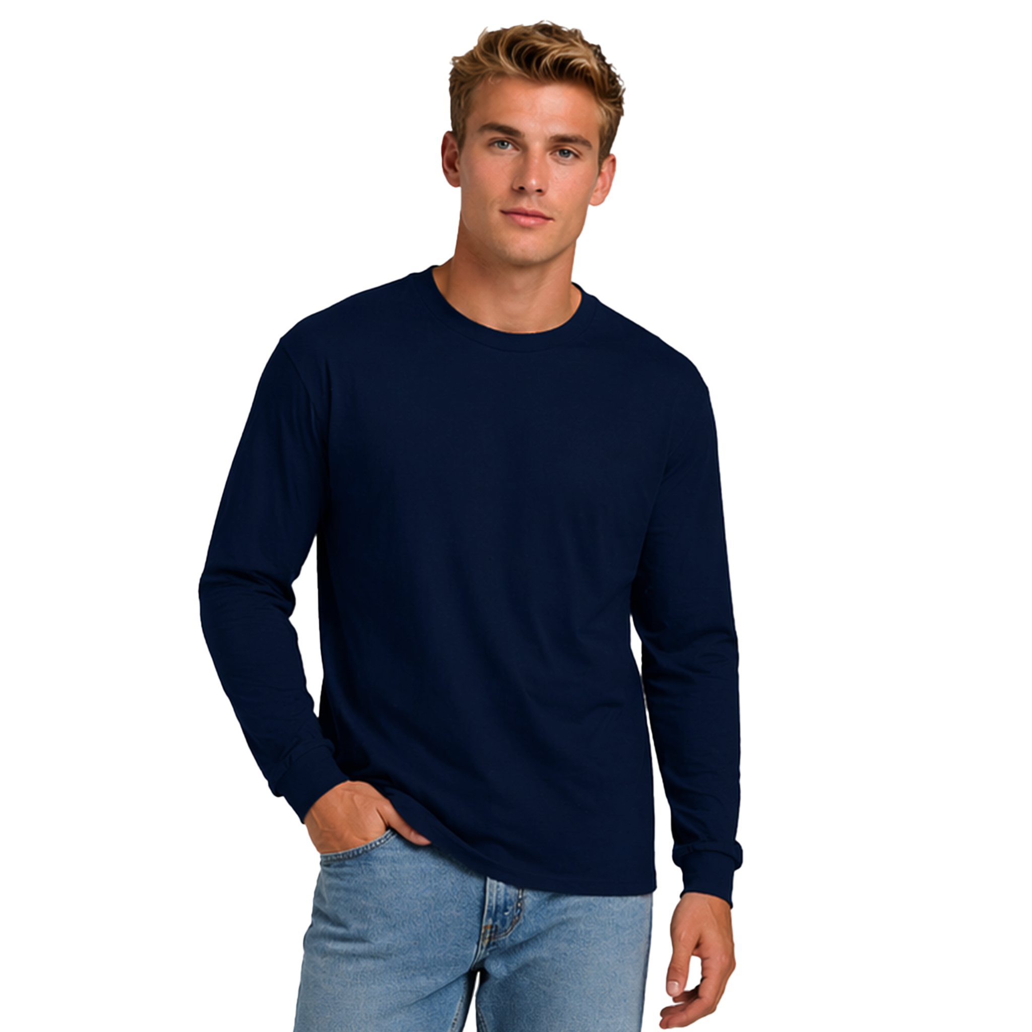 ULTRA COTTON T-krekls ar garām piedurknēm GI2400
