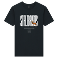 Kombis Meža Iemītnieki T-krekls "Staltbriedis" featuring a forest animal graphic on a casual men's T-shirt.