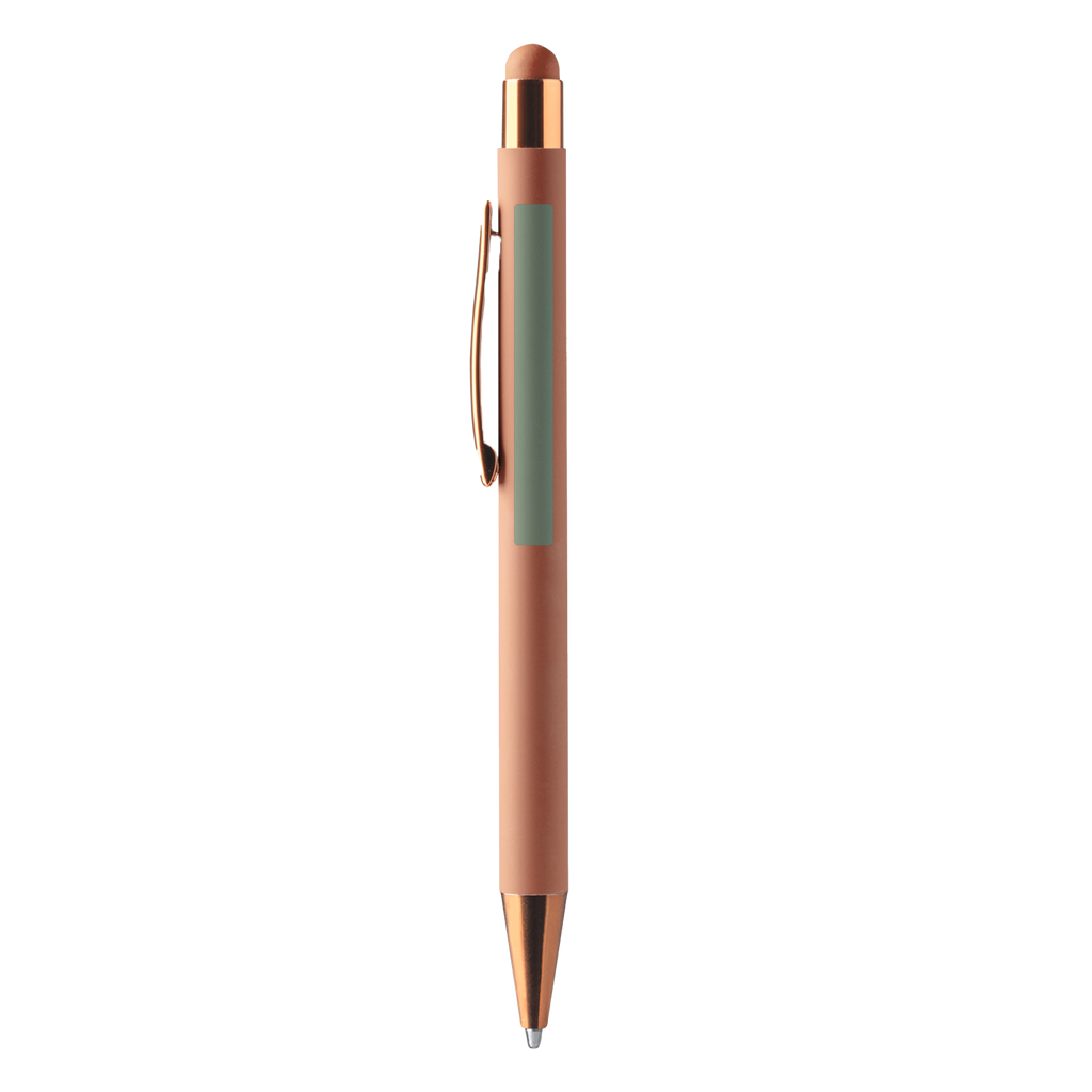 Kombis Eleganta soft-touch pildspalva ar lāzergravējumu, ideāla dāvana ar stilīgu dizainu un ērtu uzrakstīšanai.