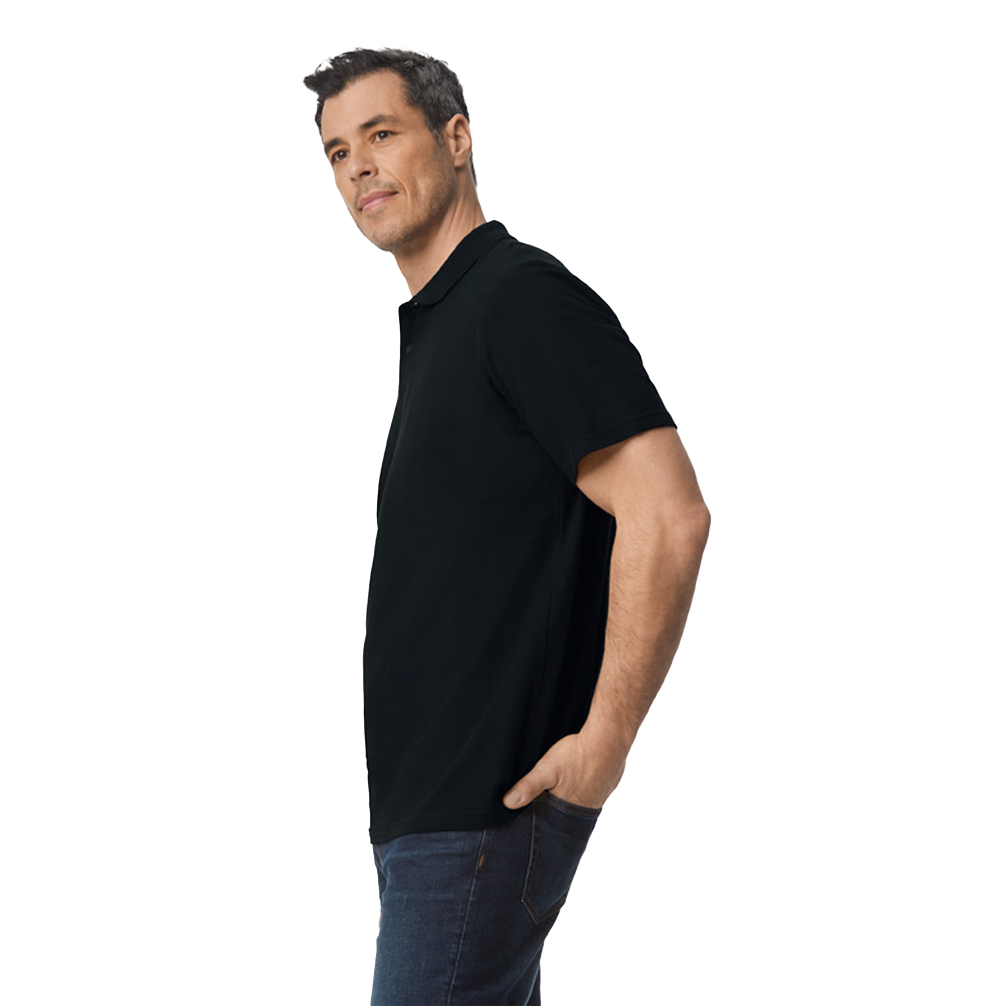 SOFTSTYLE Premium Double Piqué polo krekls - Kombis