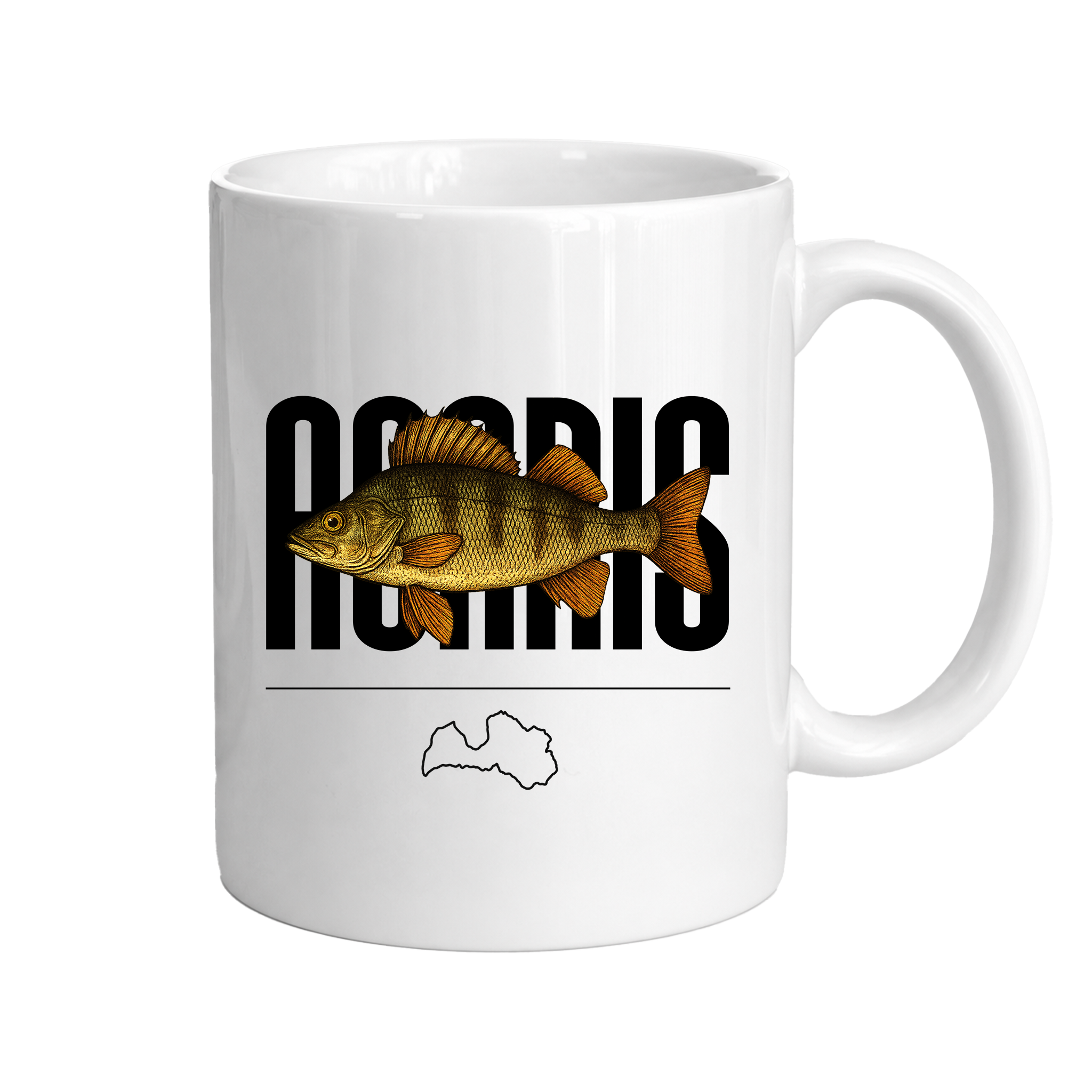 Makšķernieka loms krūze "Asaris"