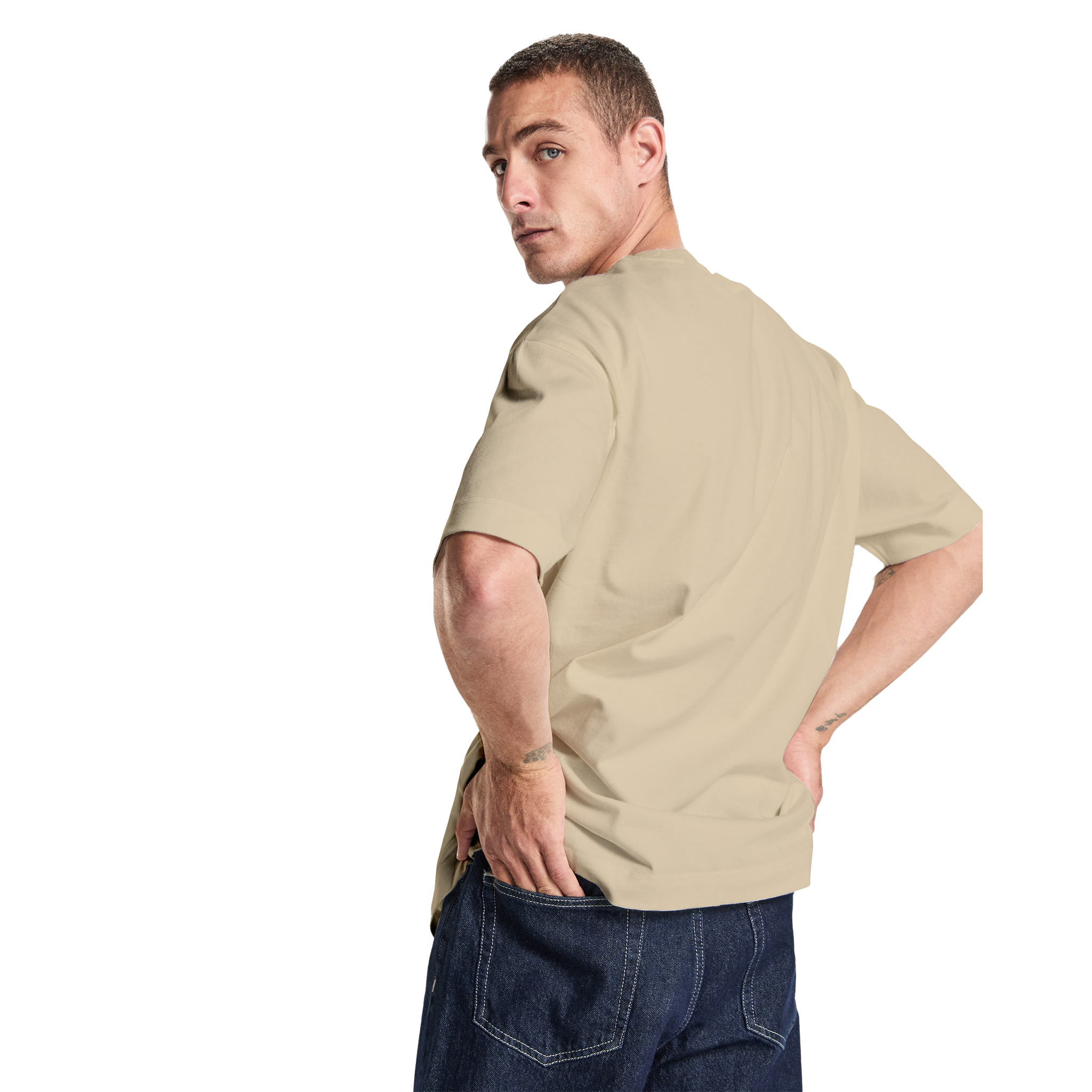 Biezs oversized T-krekls CHOW - Kombis