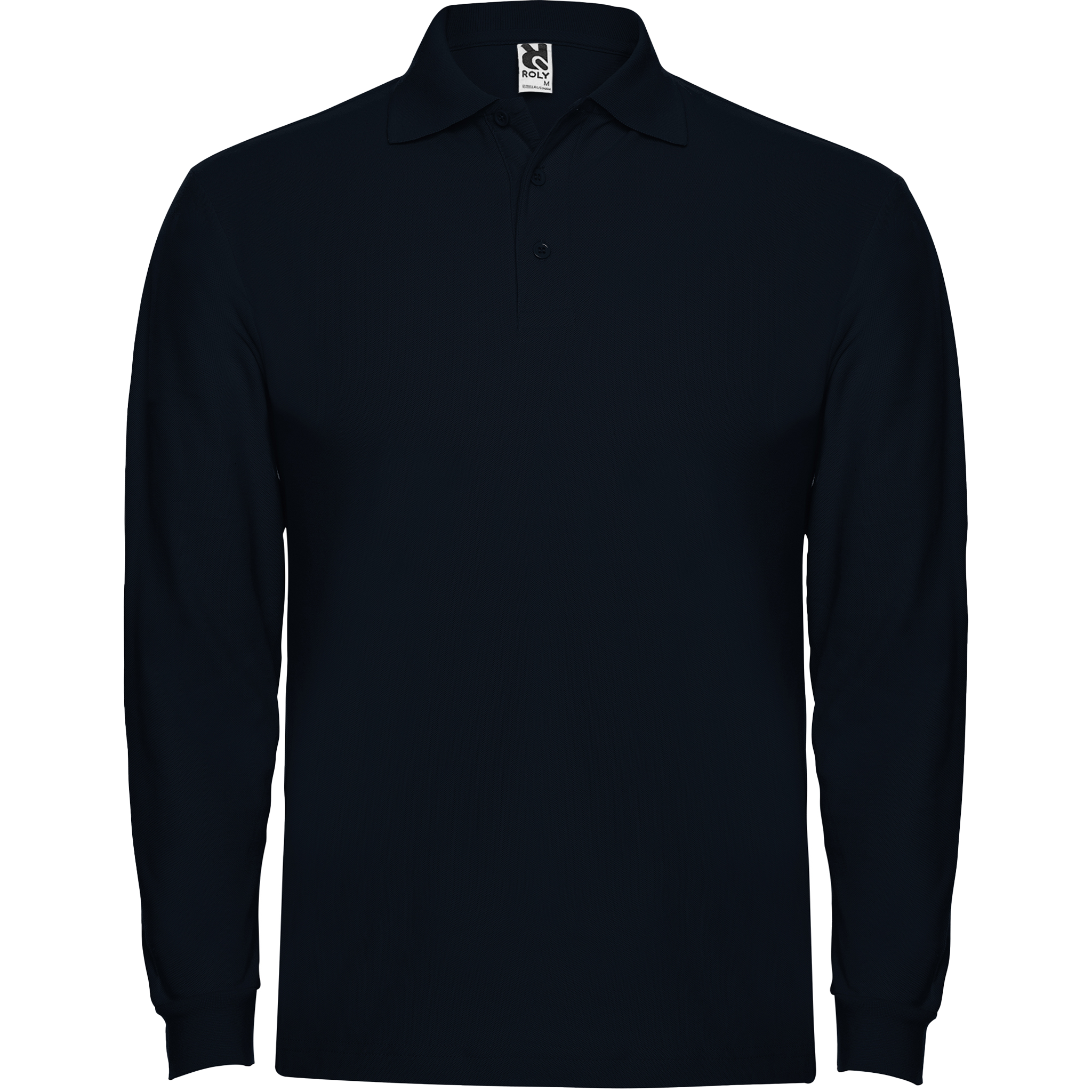 Klasiskais vīriešu kokvilnas polo krekls ar garām piedurknēm ESTRELLA L/S - Kombis