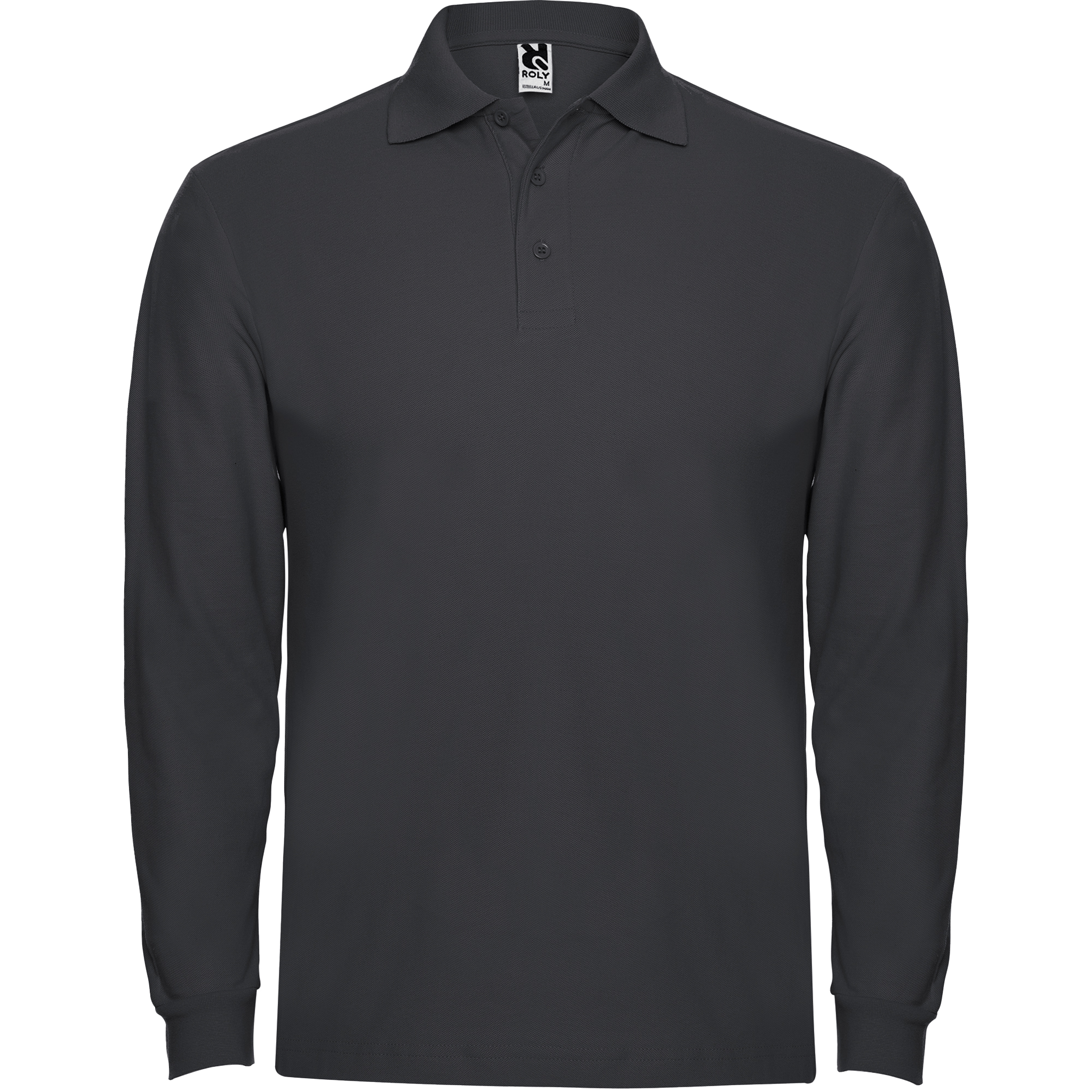 Klasiskais vīriešu kokvilnas polo krekls ar garām piedurknēm ESTRELLA L/S - Kombis