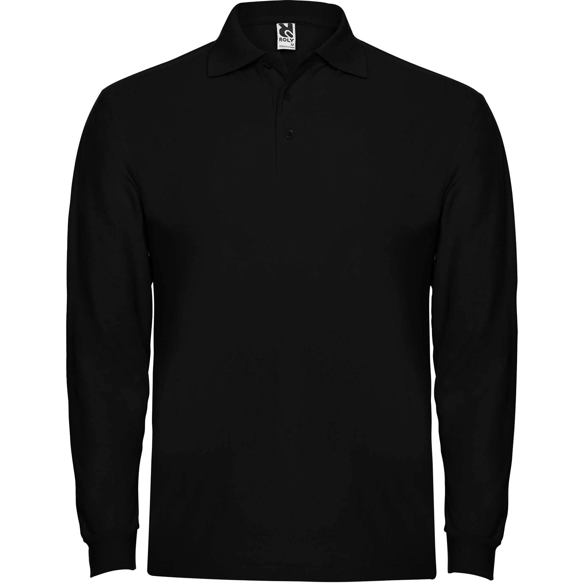 Klasiskais vīriešu kokvilnas polo krekls ar garām piedurknēm ESTRELLA L/S - Kombis