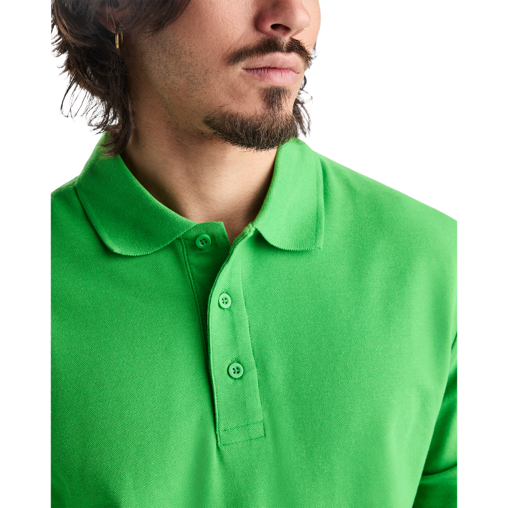 Klasiskais vīriešu kokvilnas polo krekls ar garām piedurknēm ESTRELLA L/S