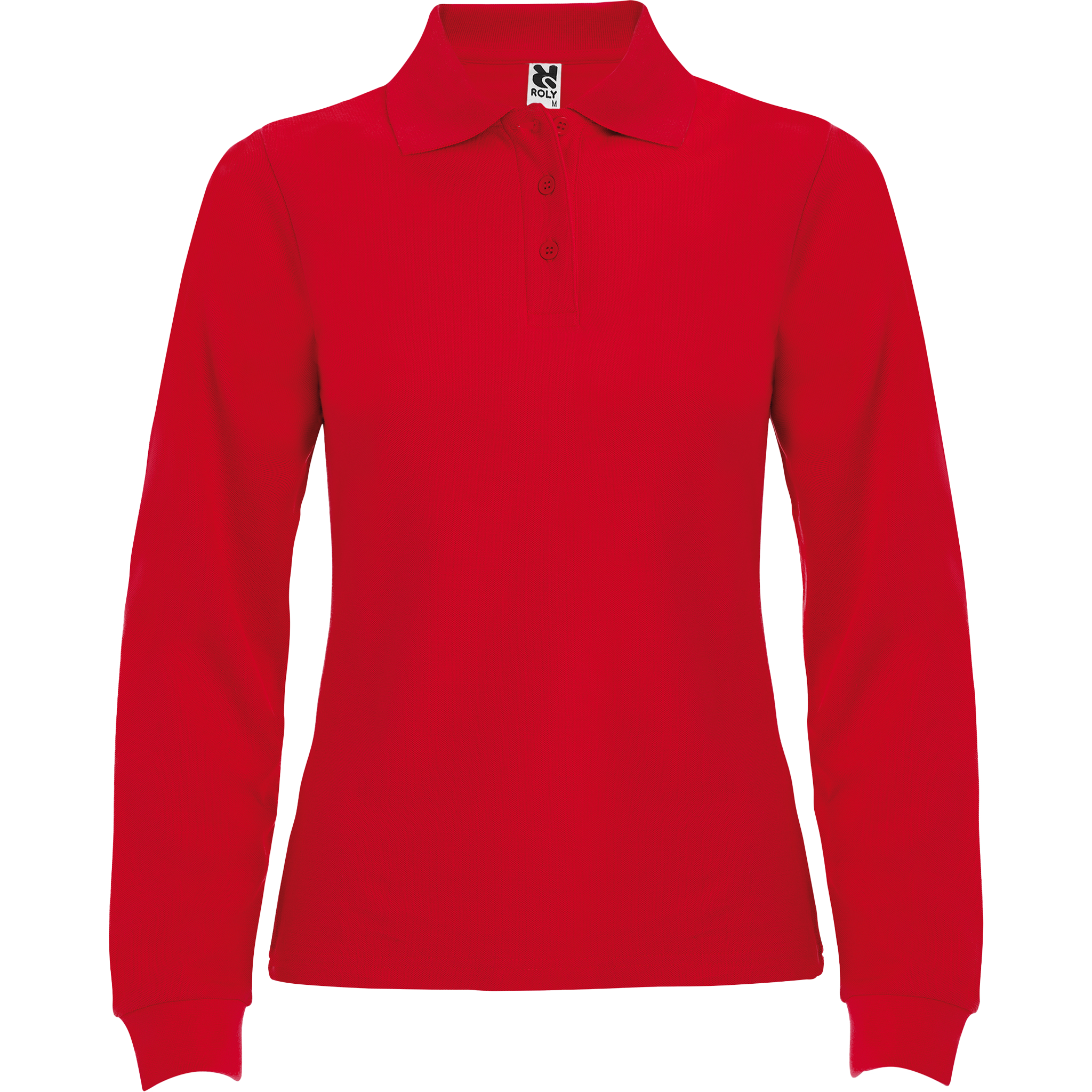 Klasiskais sieviešu kokvilnas polo krekls ar garām piedurknēm ESTRELLA WOMAN L/S - Kombis