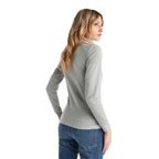 Klasiskais sieviešu kokvilnas polo krekls ar garām piedurknēm ESTRELLA WOMAN L/S - Kombis