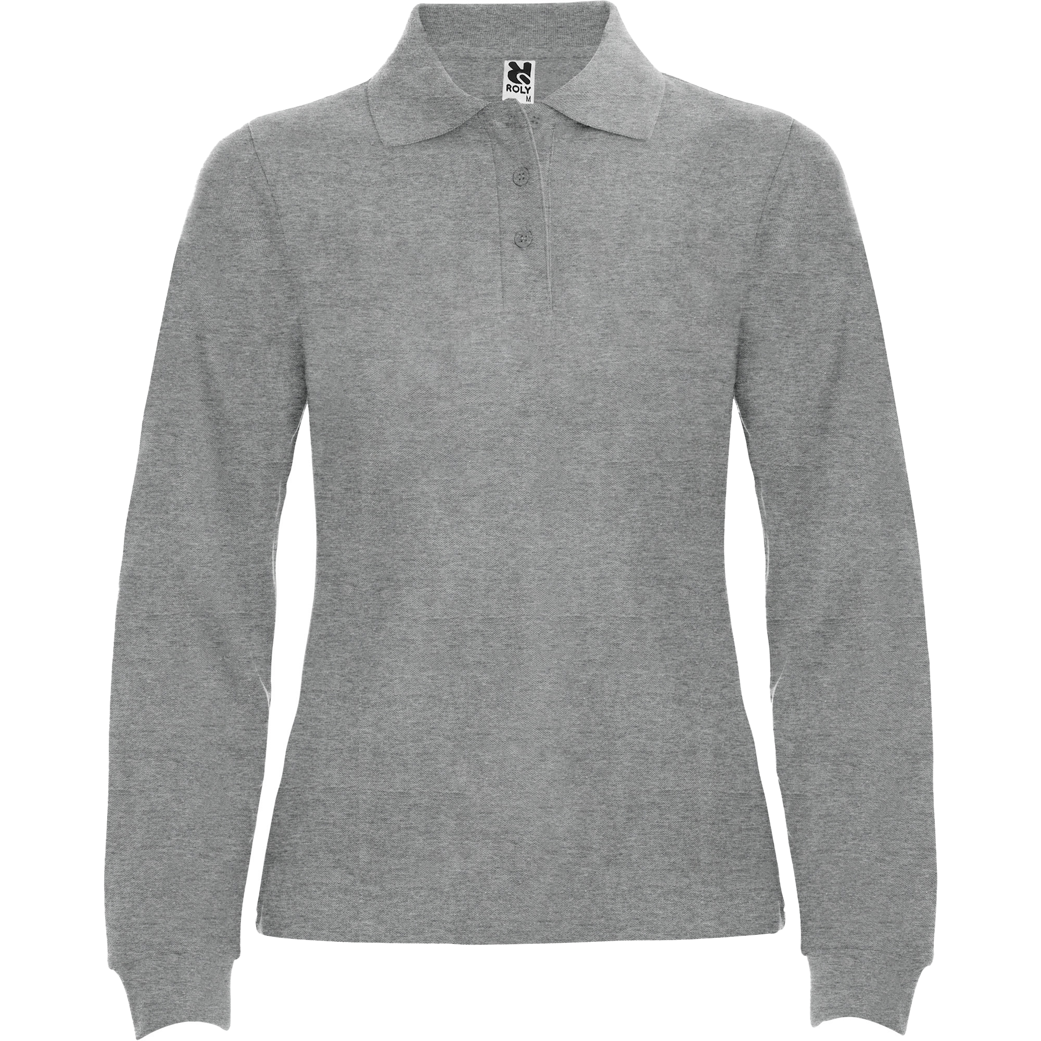 Klasiskais sieviešu kokvilnas polo krekls ar garām piedurknēm ESTRELLA WOMAN L/S - Kombis
