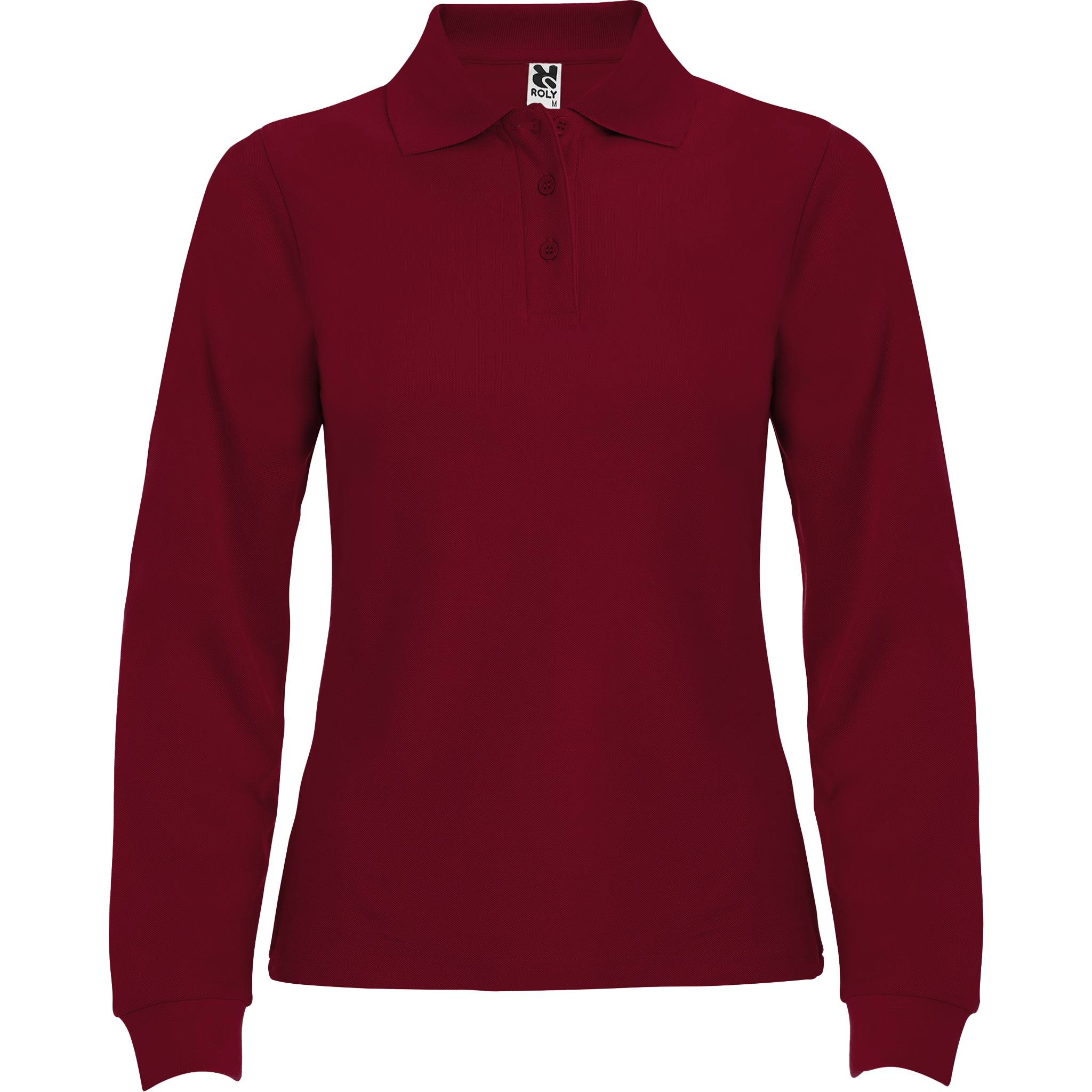 Klasiskais sieviešu kokvilnas polo krekls ar garām piedurknēm ESTRELLA WOMAN L/S - Kombis