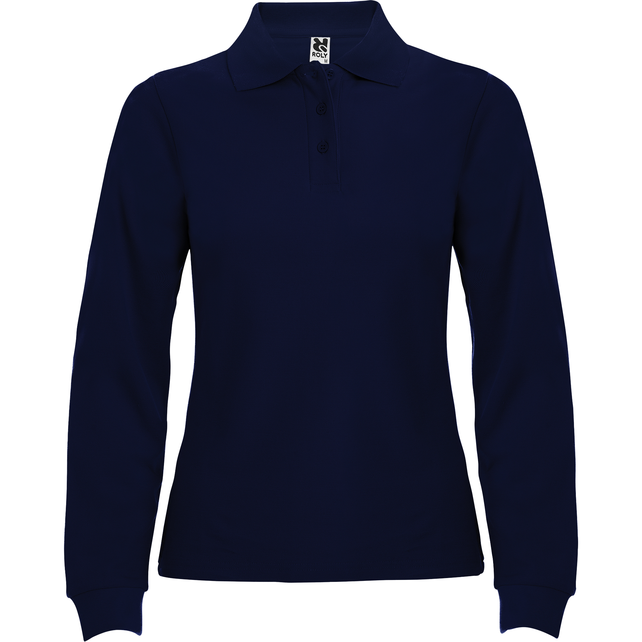 Klasiskais sieviešu kokvilnas polo krekls ar garām piedurknēm ESTRELLA WOMAN L/S - Kombis