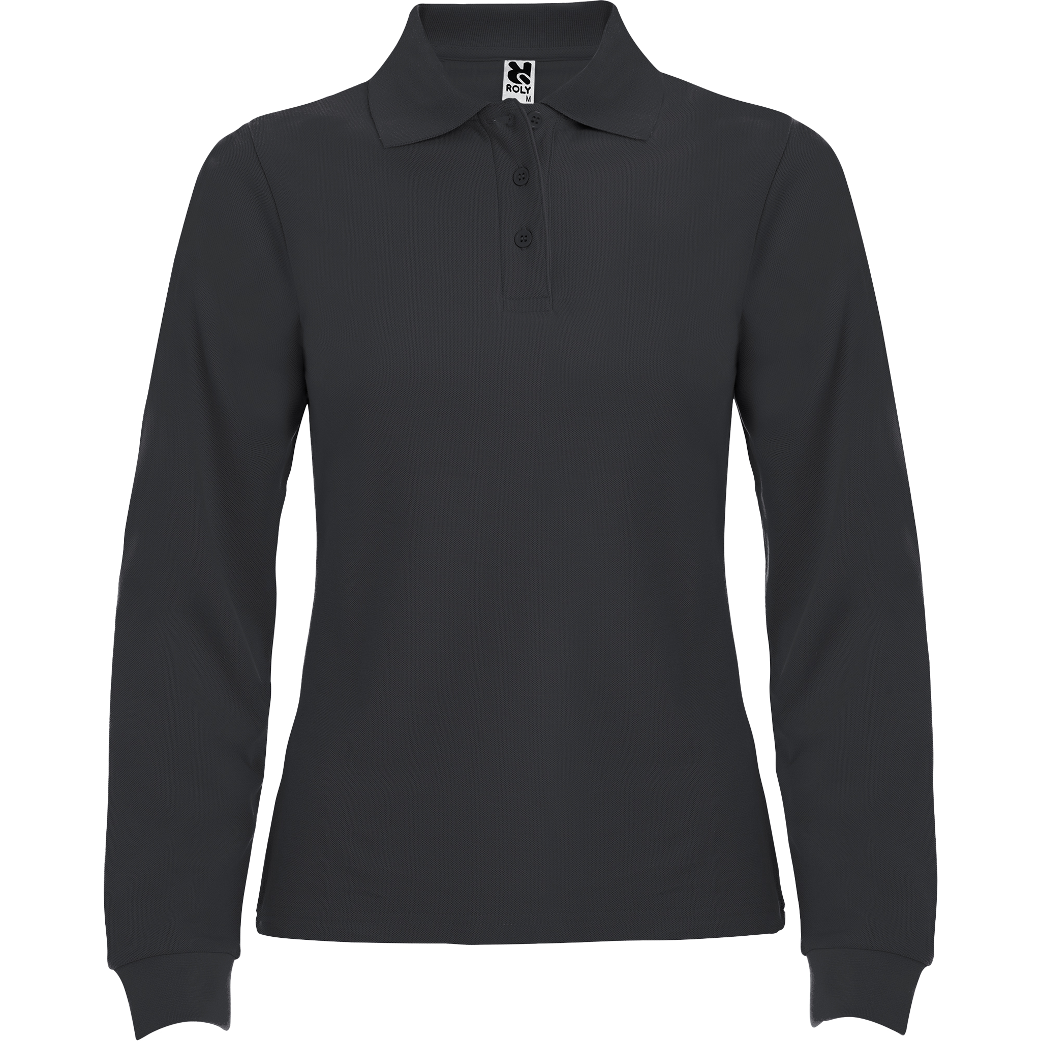 Klasiskais sieviešu kokvilnas polo krekls ar garām piedurknēm ESTRELLA WOMAN L/S - Kombis