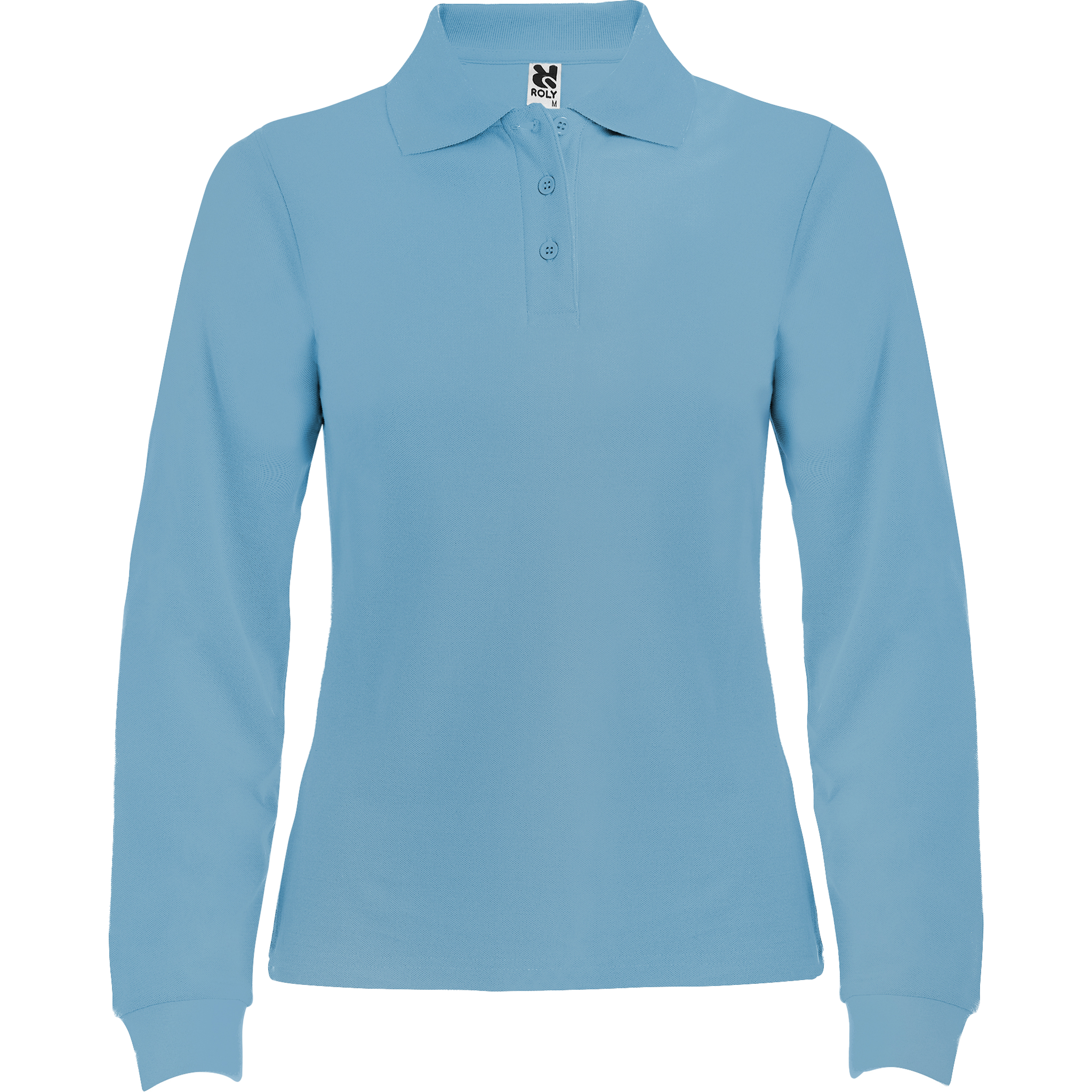 Klasiskais sieviešu kokvilnas polo krekls ar garām piedurknēm ESTRELLA WOMAN L/S - Kombis