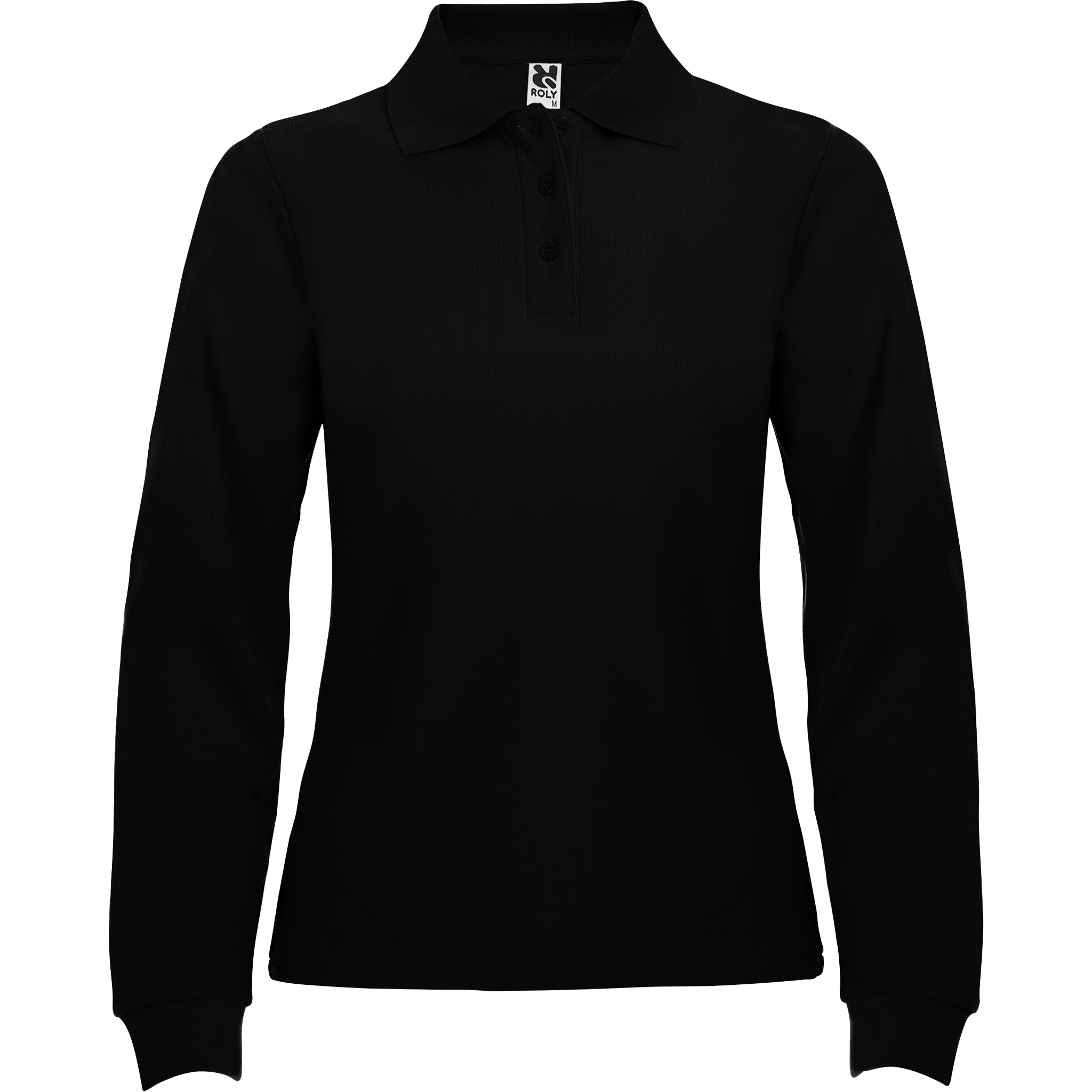 Klasiskais sieviešu kokvilnas polo krekls ar garām piedurknēm ESTRELLA WOMAN L/S - Kombis