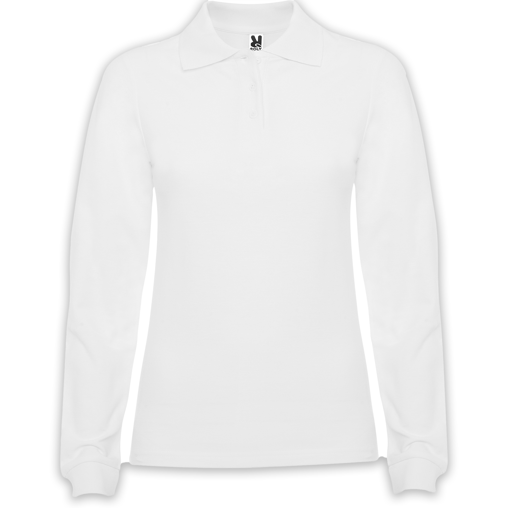 Klasiskais sieviešu kokvilnas polo krekls ar garām piedurknēm ESTRELLA WOMAN L/S - Kombis