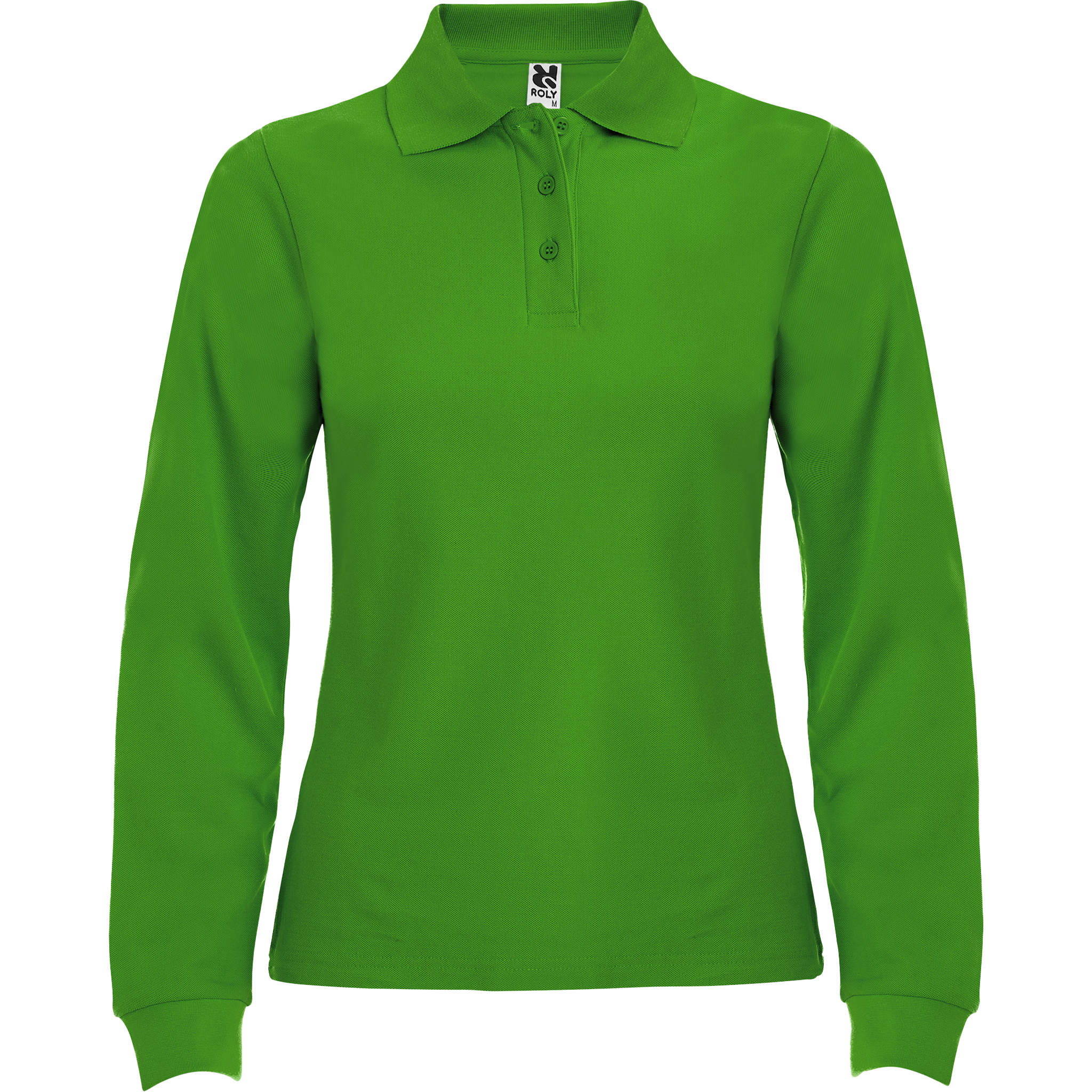 Klasiskais sieviešu kokvilnas polo krekls ar garām piedurknēm ESTRELLA WOMAN L/S - Kombis