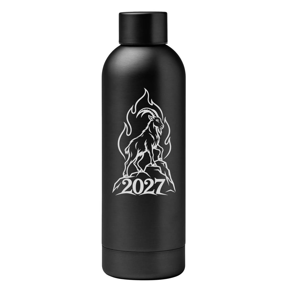 Lāzergravēta termo krūze / pudele "Uguns virsotne 2027"