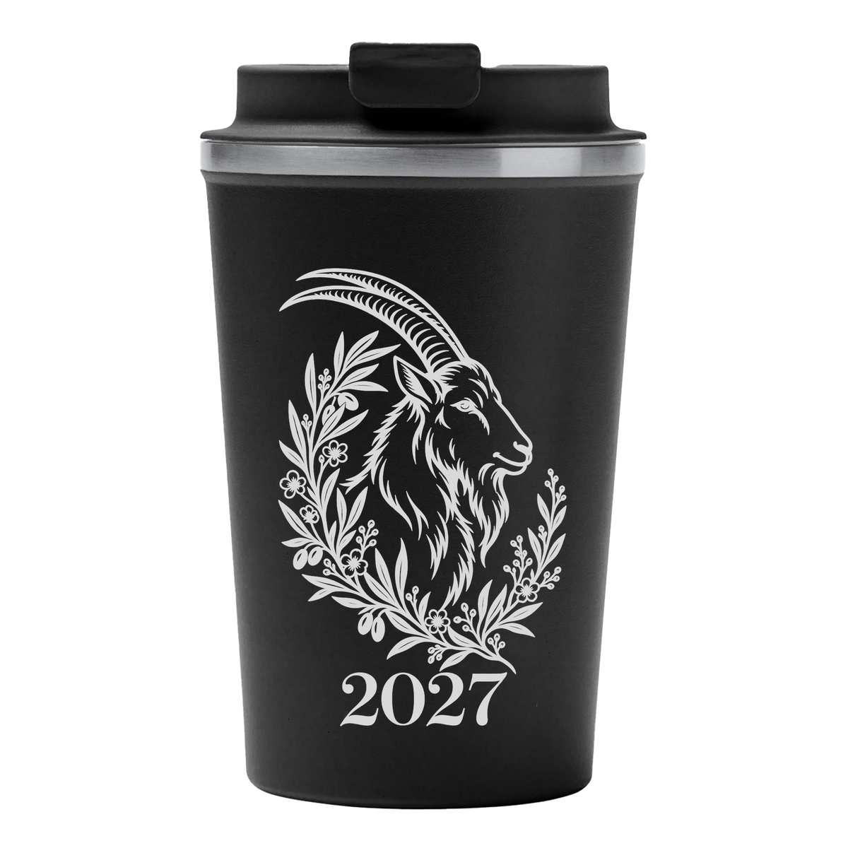 Lāzergravēta termo krūze / pudele "Miera vainags 2027 "
