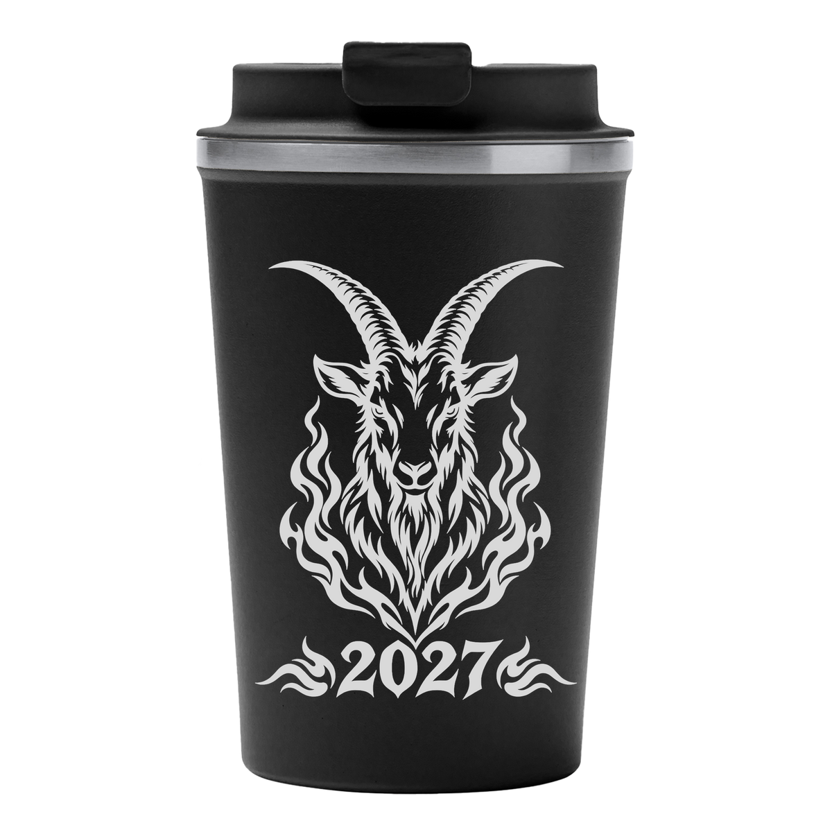 Lāzergravēta termo krūze / pudele "Svētku rota 2027 "