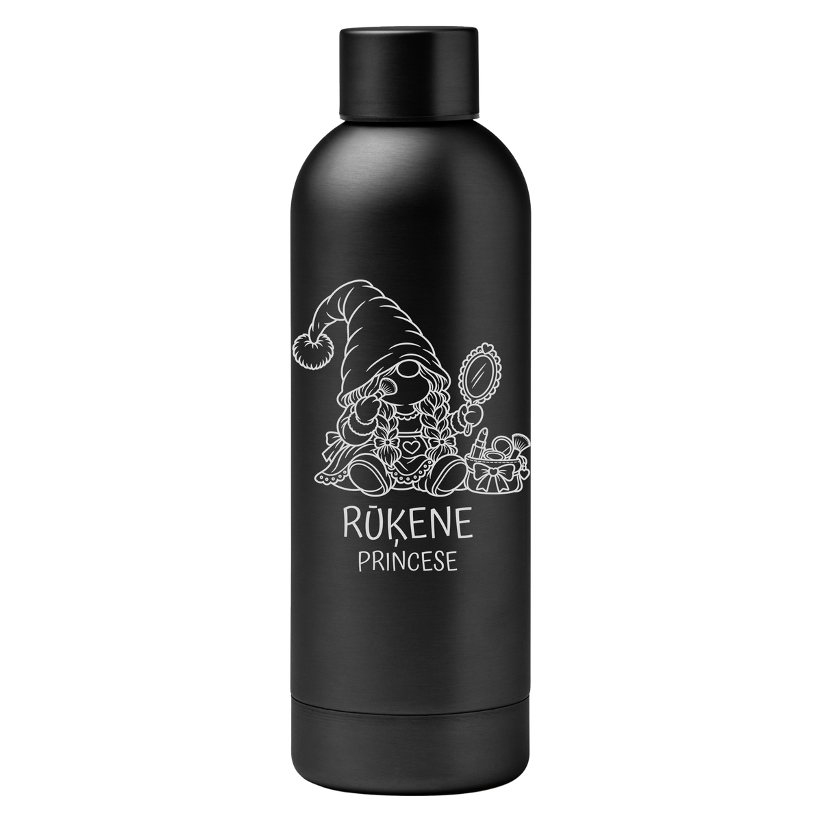 Lāzergravēta termo krūze / pudele "Princese"