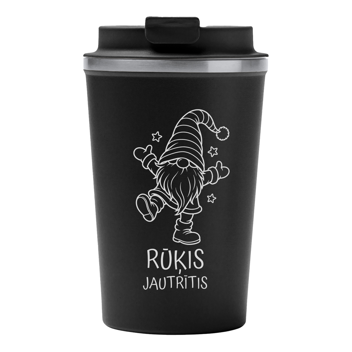 Lāzergravēta termo krūze / pudele "Jautrītis"