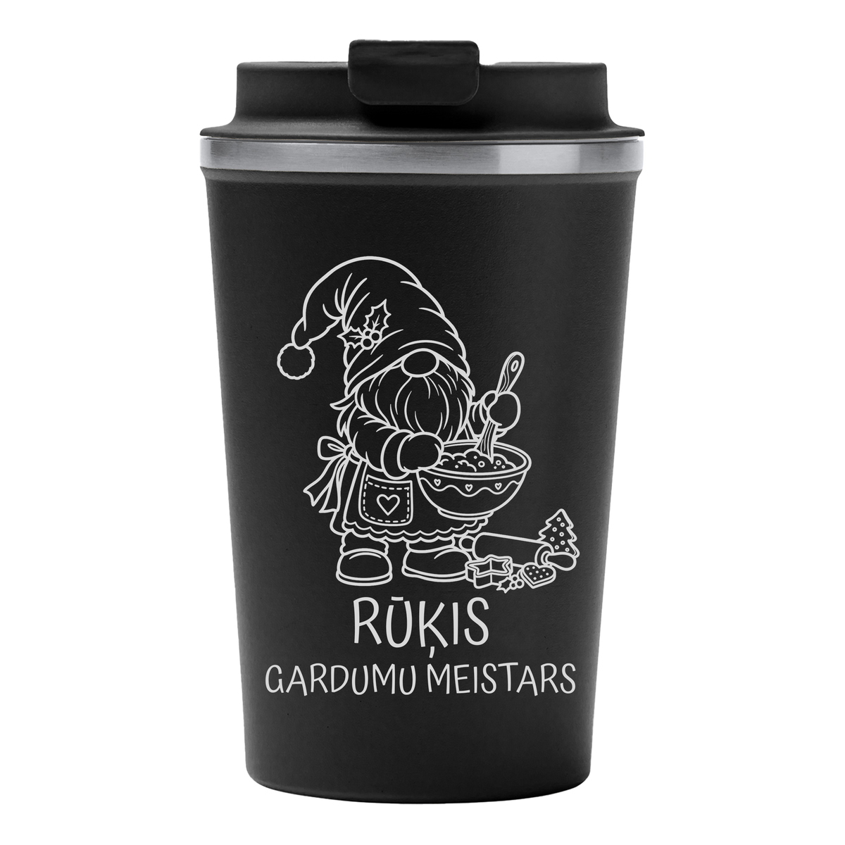 Lāzergravēta termo krūze / pudele "Gardumu meistars"