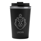 Lāzergravēta termo krūze / pudele "Lauva"