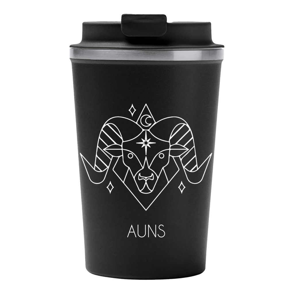 Lāzergravēta termo krūze / pudele "Auns"