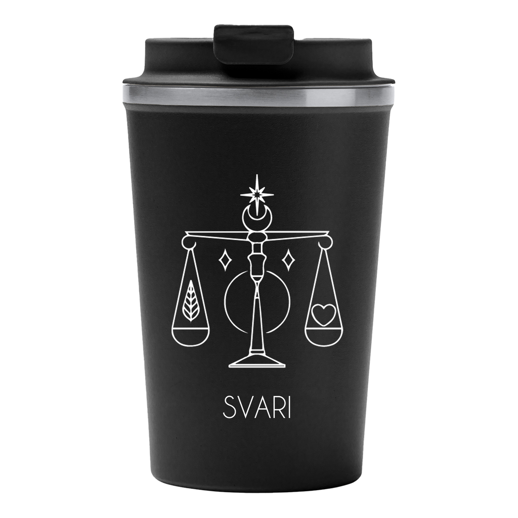 Lāzergravēta termo krūze / pudele "Svari"