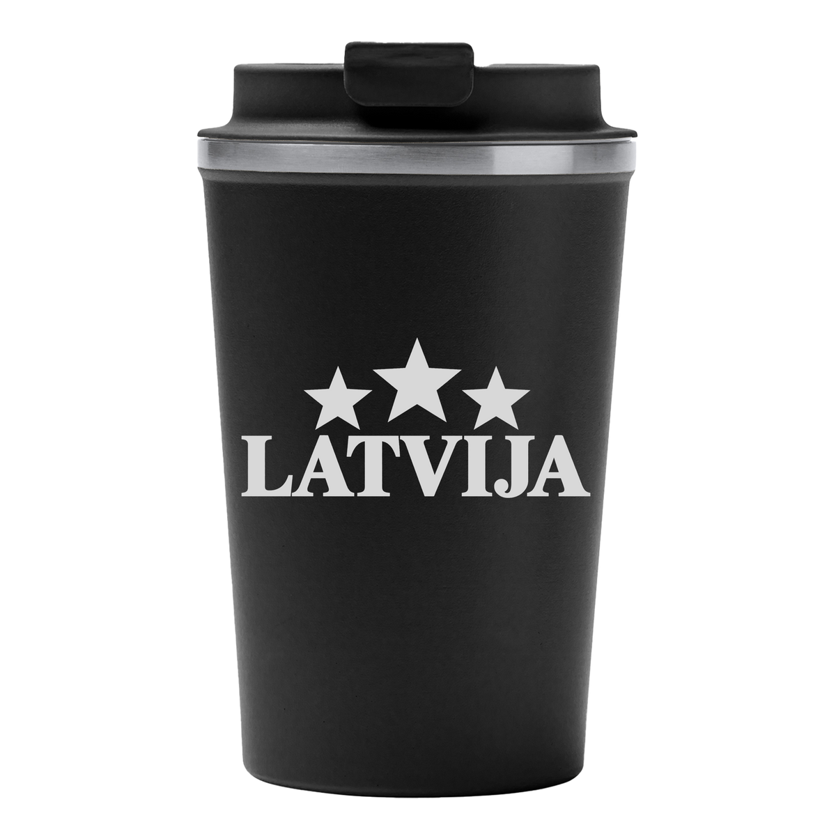 Lāzergravēta termo krūze / pudele "Trīs zvaigznes"