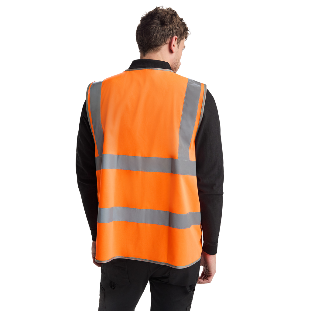 Sertificēta drošības veste ar rāvējslēdzēju POLUX - Kombis