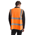Sertificēta drošības veste ar rāvējslēdzēju POLUX - Kombis
