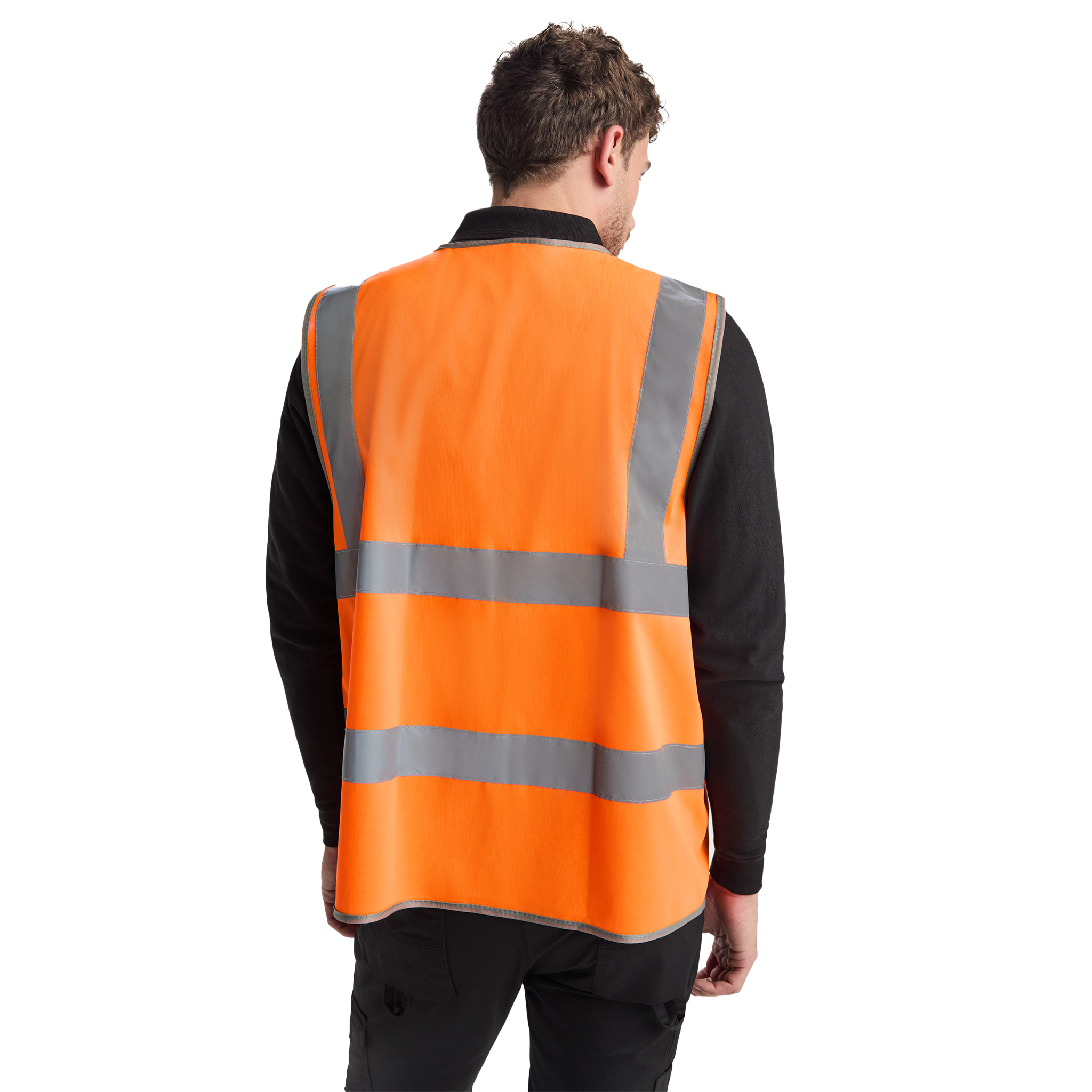 Sertificēta drošības veste ar rāvējslēdzēju POLUX - Kombis