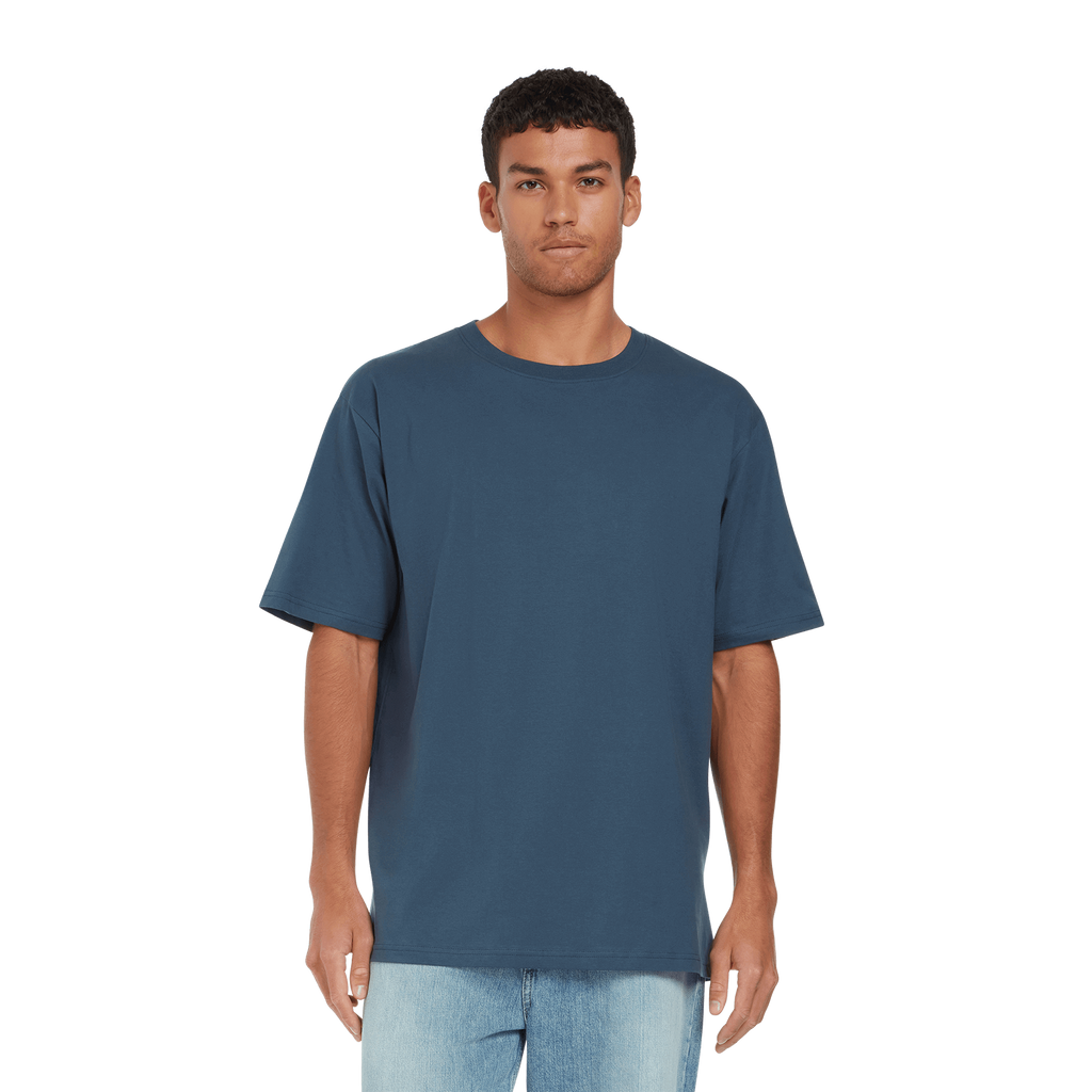 Earth Positive® Oversized T-Shirt EP19 in natural fabric, shown on a model with relaxed fit and casual style.