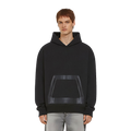 Earth Positive® Vegan Leather Panel Hoodie EP311