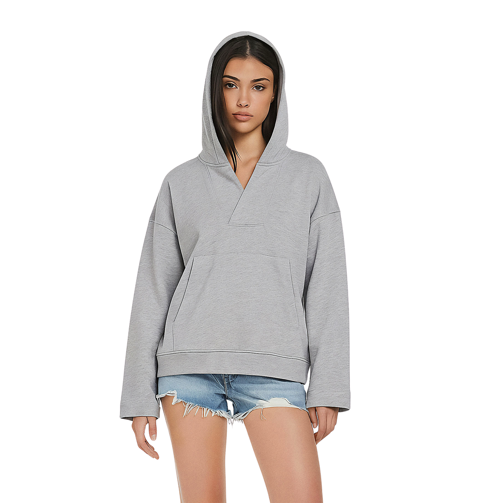Earth Positive® Women’s V-Neck Hoodie EP400