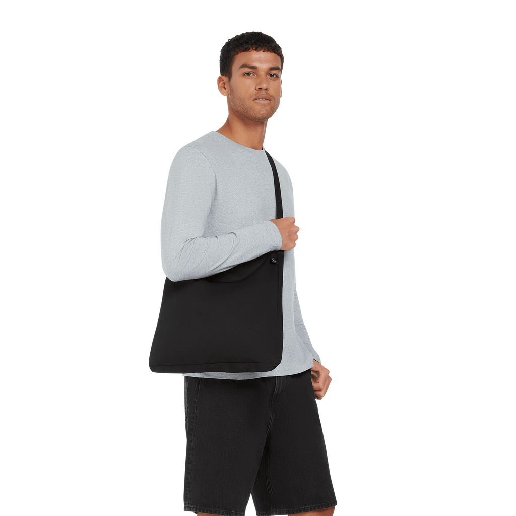 Earth Positive® Soma Cross Body Bag EP81, shown in natural view with adjustable strap and eco-friendly design.