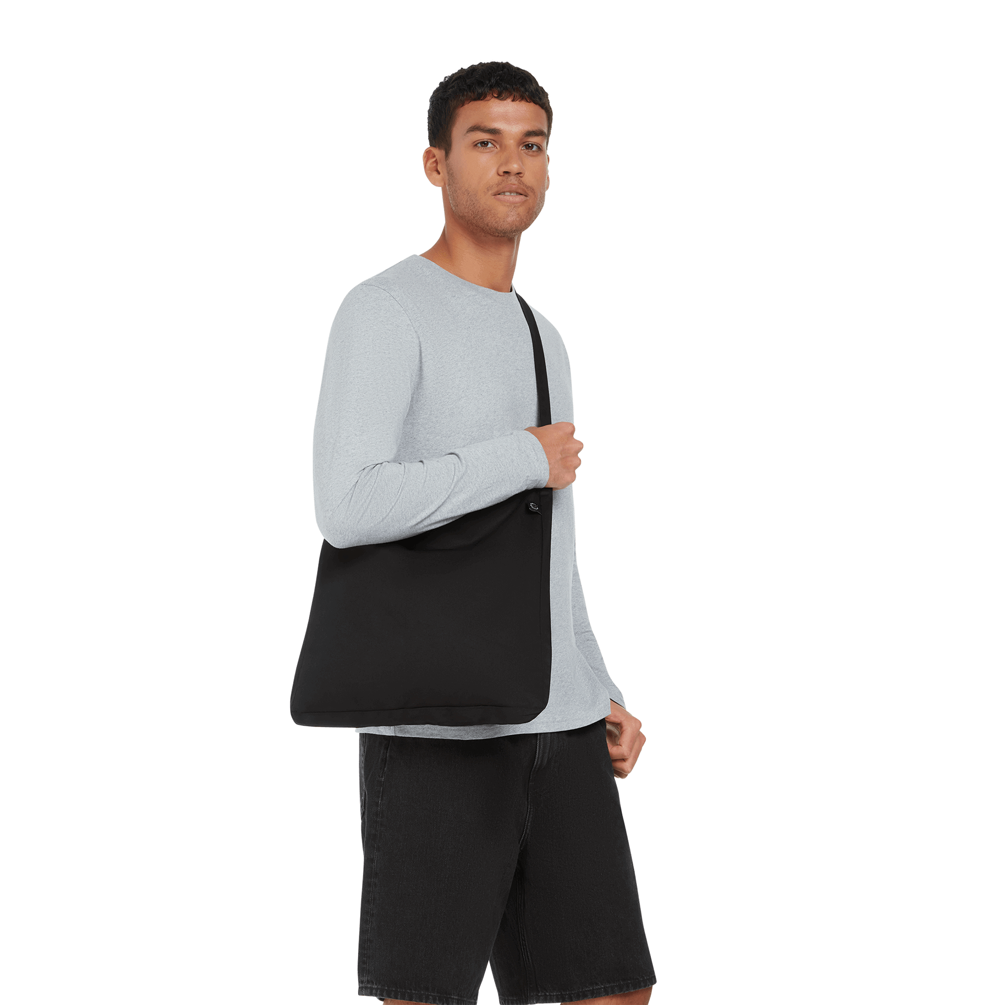 Earth Positive® Soma Cross Body Bag EP81, shown in natural view with adjustable strap and eco-friendly design.