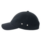 Atlantis Premium kokvilnas cepure, casual style, beige color, soft fabric, shown from side view with a rounded brim.