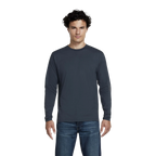 Earth Positive® EP01L long sleeve T-shirt in natural color, featuring a comfortable fit and soft cotton fabric.