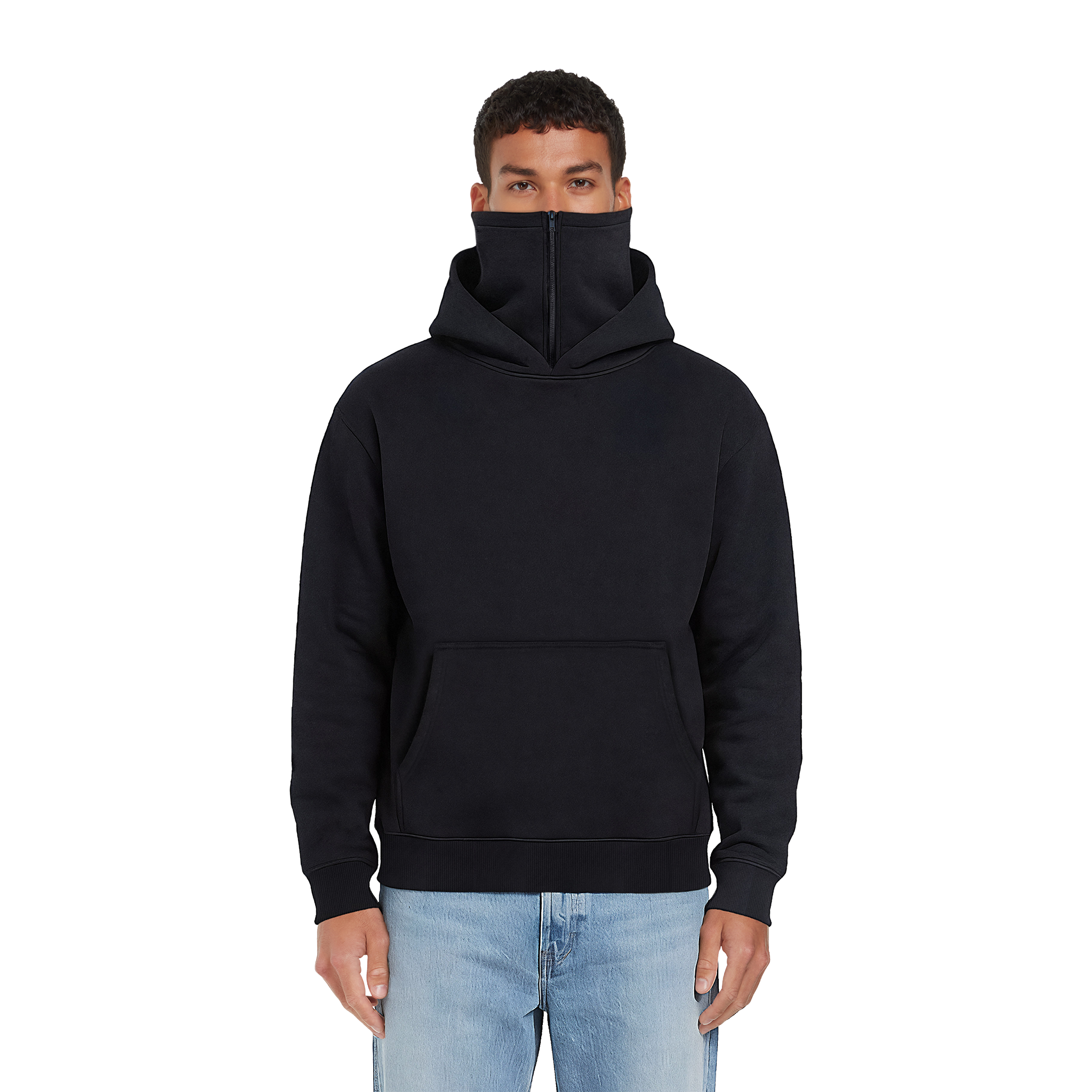 Earth Positive® Super High Neck Hoodie EP313