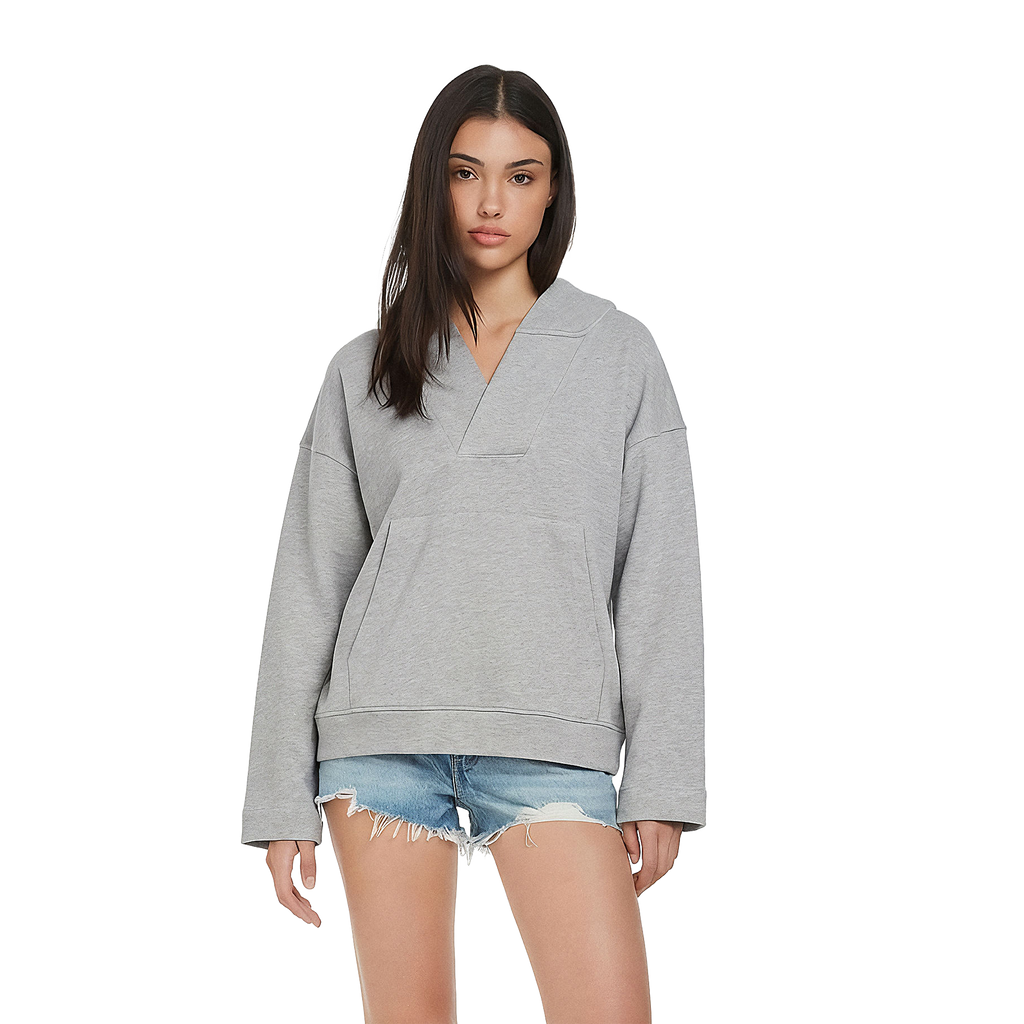 Earth Positive® Women’s V-Neck Hoodie EP400