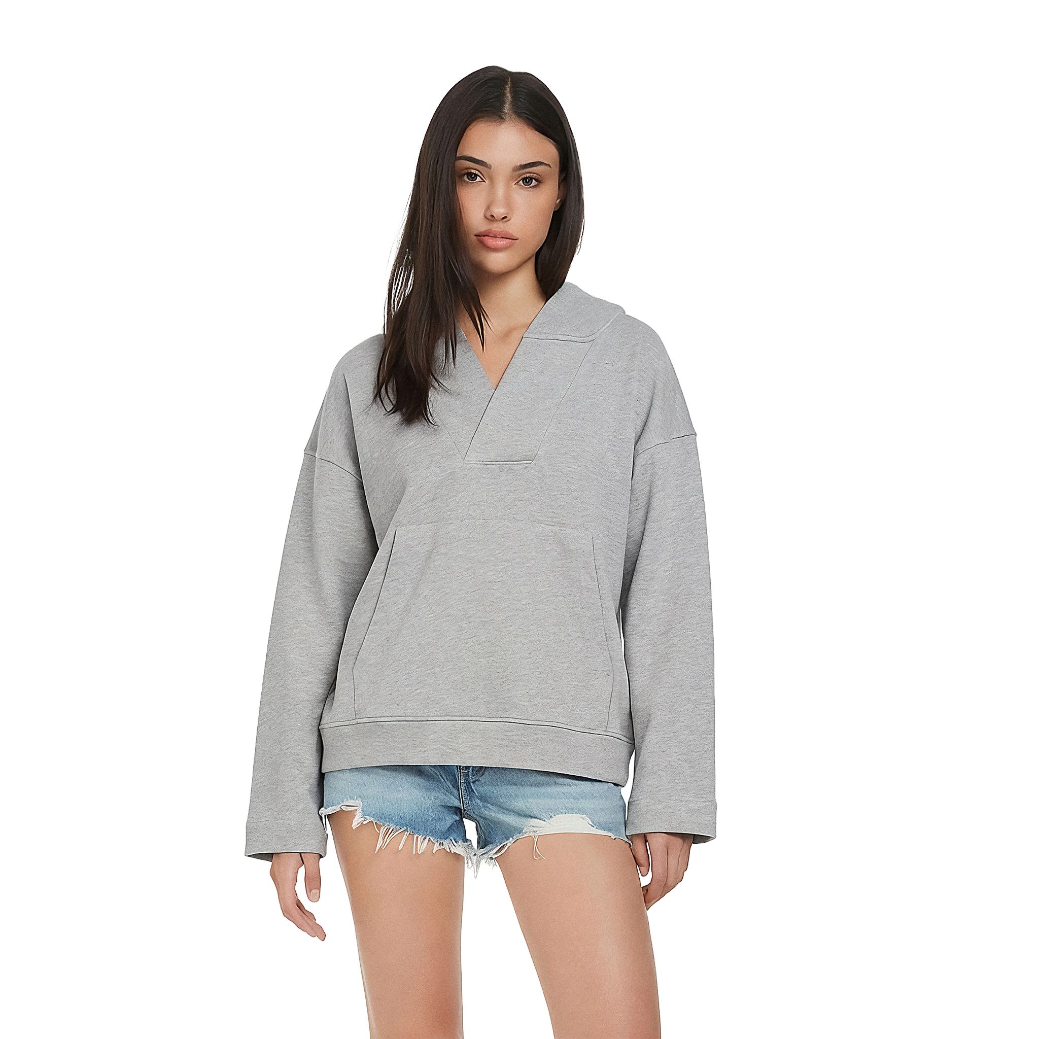 Earth Positive® Women’s V-Neck Hoodie EP400