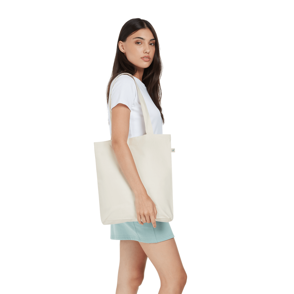 Earth Positive® Soma Fashion Tote Bag EP75 shown in natural fabric with sturdy handles and eco-friendly design.
