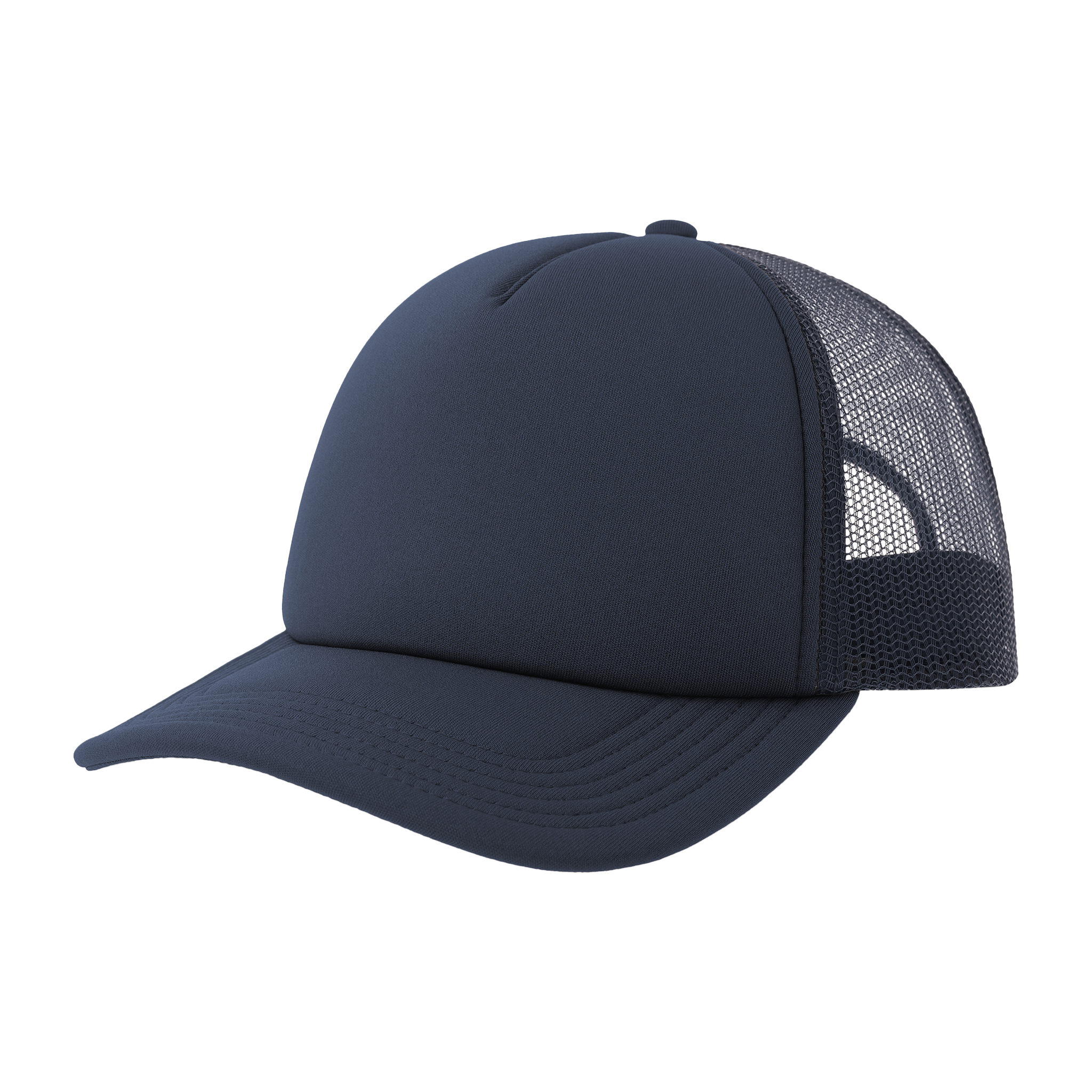Atlantis Trucker cap with adjustable strap, classic design, and embroidered logo on front for a stylish casual look.