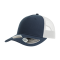 Atlantis Trucker cap with adjustable strap and curved brim, featuring a classic design and logo embroidery.