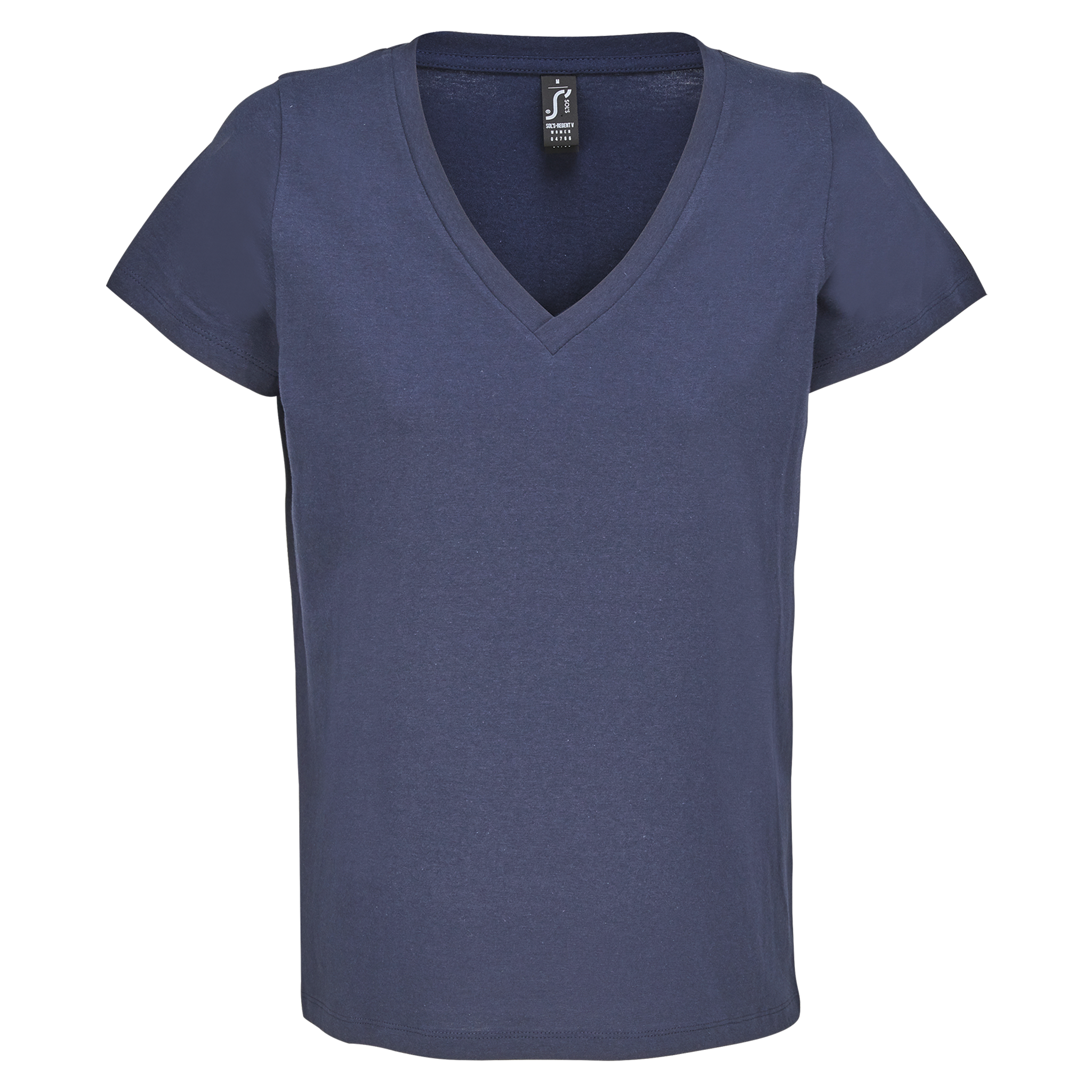 Light women's V-neck T-shirt by Sols, casual style with V-shaped neckline, in a comfortable, soft fabric.